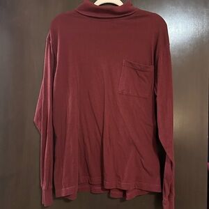 Haband Maroon Turtleneck Sweater